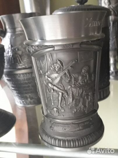 Коллекционный стакан. Олово