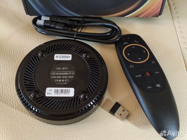 Android TV приставка Vontar X2 с пультом аэромышь