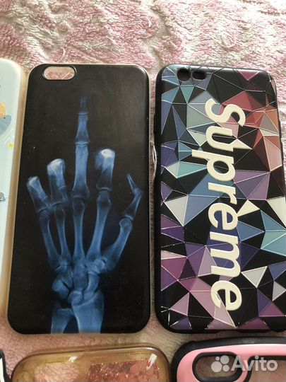 Чехлы для iPhone 6 жидкий блеск