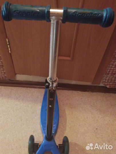 Самокат трехколесный детский