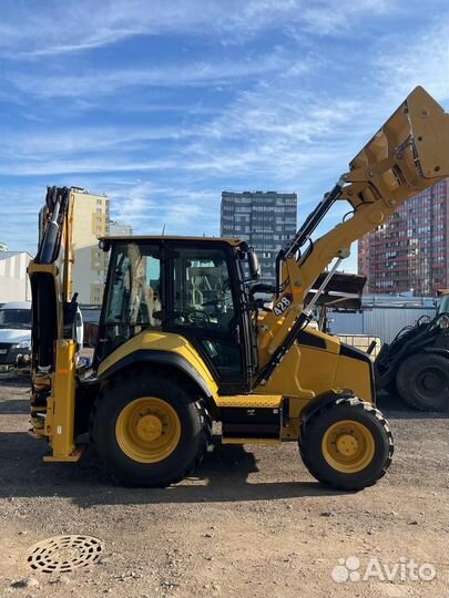 Экскаватор-погрузчик CAT 428, 2023