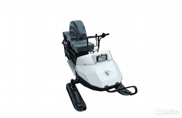 Миниснегоход Бурлак Егерь standart white 20 л.с