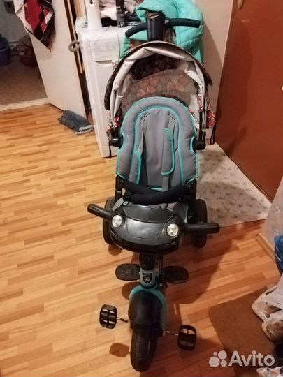 Детский велосипед с ручкой