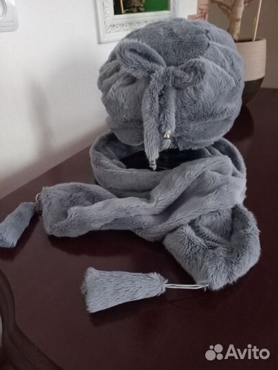 Шапка женская на флисе зима