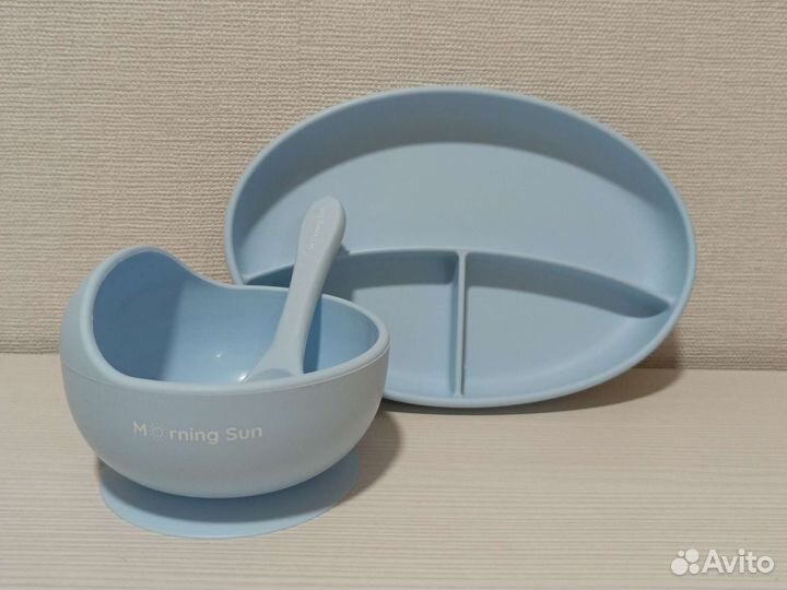 Тарелки на присоске силиконовые