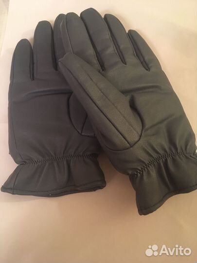 Теплые мужские перчатки