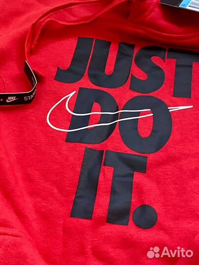 Худи красный Nike оригинал