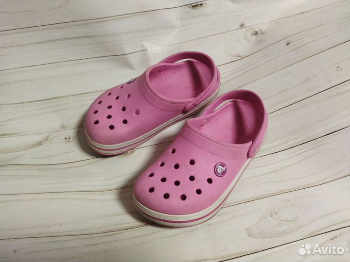 Сабо Crocs с 13 для девочки