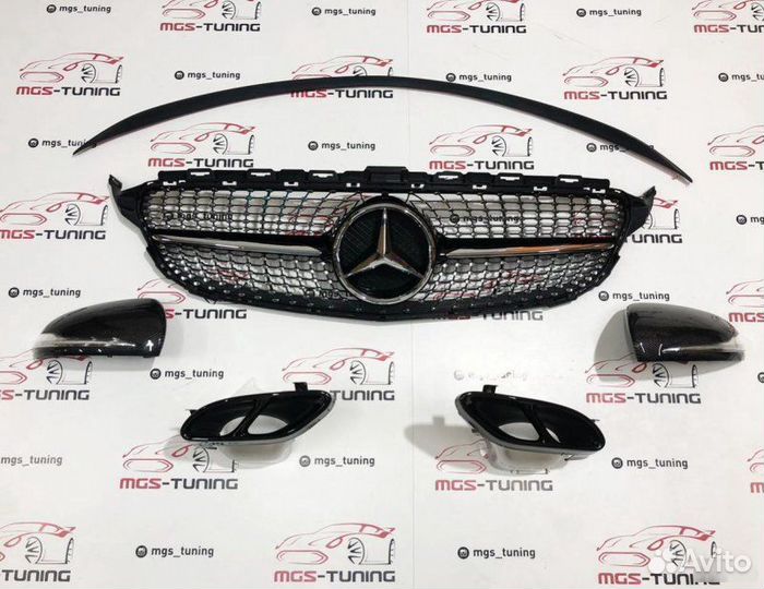 Комплект дооснащения Mercedes w205 C43 AMG Black+