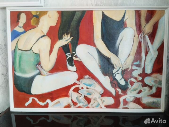 Картина маслом на холсте большая