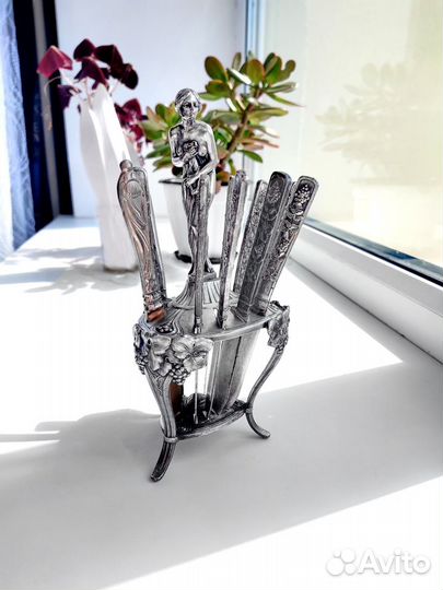 Подставка для ножей 1882 -93 год B.Buch. Warszawa