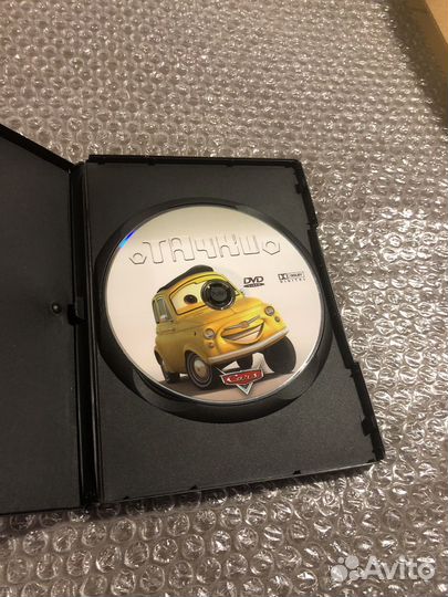 Тачки мультфильм DVD