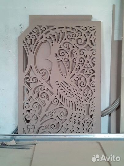 Резная ажурная перегородка или ширма