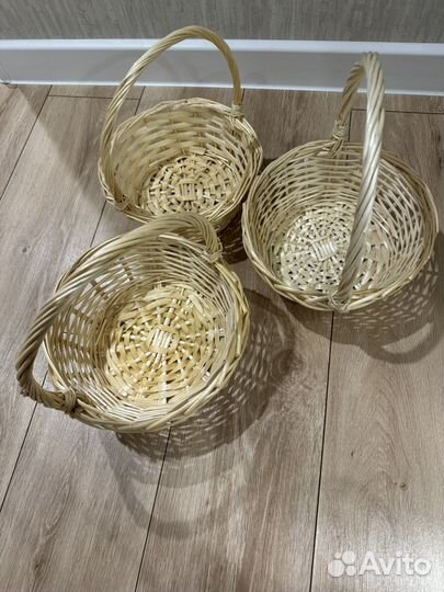 Корзина плетеная