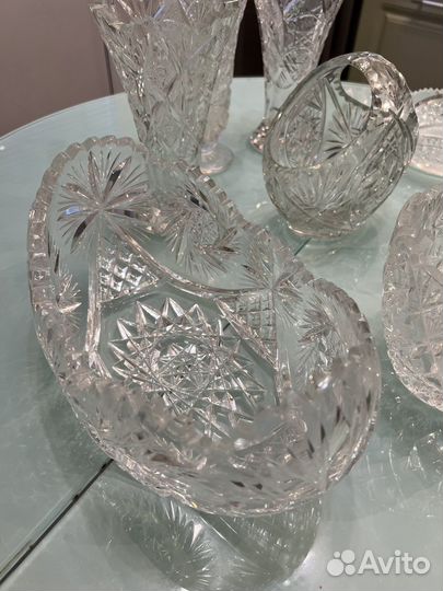 Хрусталь гдр, СССР, Чехословакия (3500 за всё)