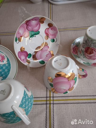 Чайные бокал Дулево СССР