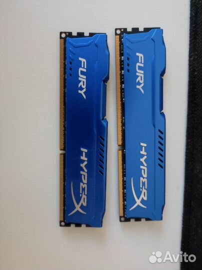 Оперативная память ddr3 HyperX fury