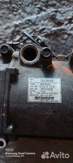 Компрессор кондиционера outlander/lancer