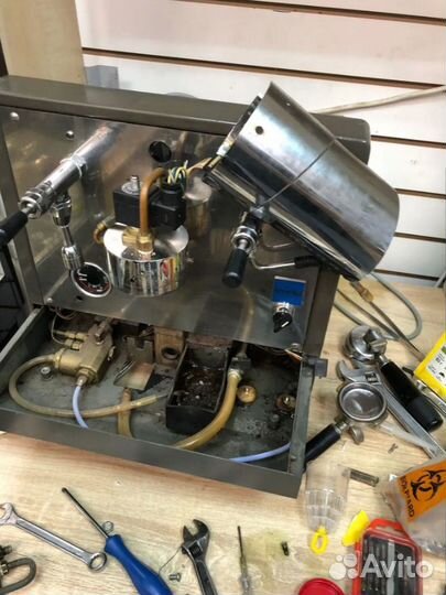 Ремонт кофемашин. Чистка кофемашин