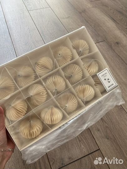 Гирлянда бумажная hm home zara home IKEA