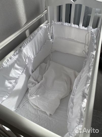 Бортики в детскую кроватку