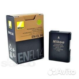 Новый Nikon EN-EL14 for D3100, D3200, D3300