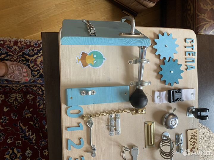 Развивающая доска для мальчика