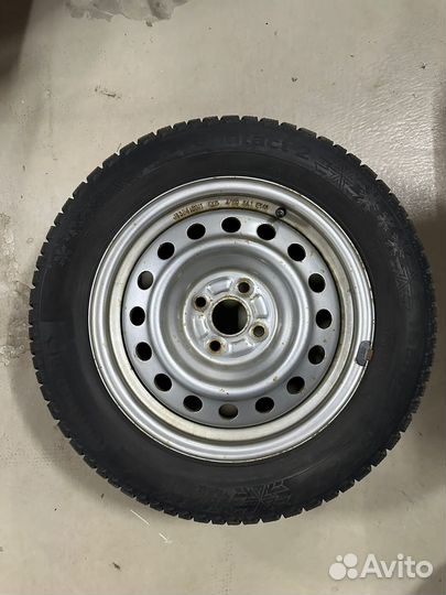 Колеса в сборе r15 зимние 4 шт