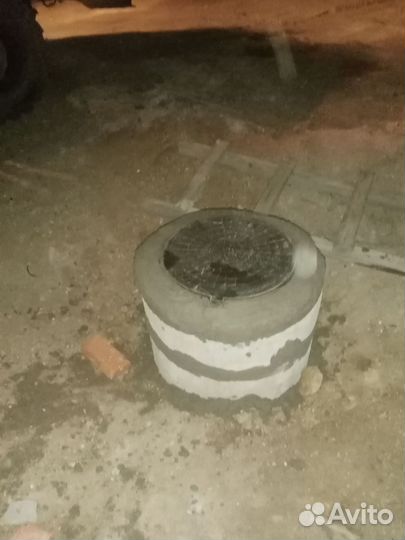 Установка колец шамбо, септик