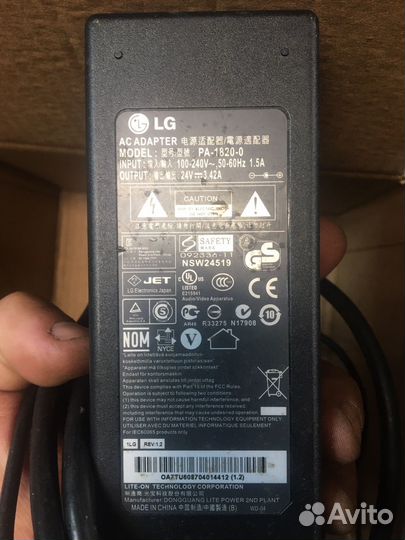 Блок питания для телевизора lg