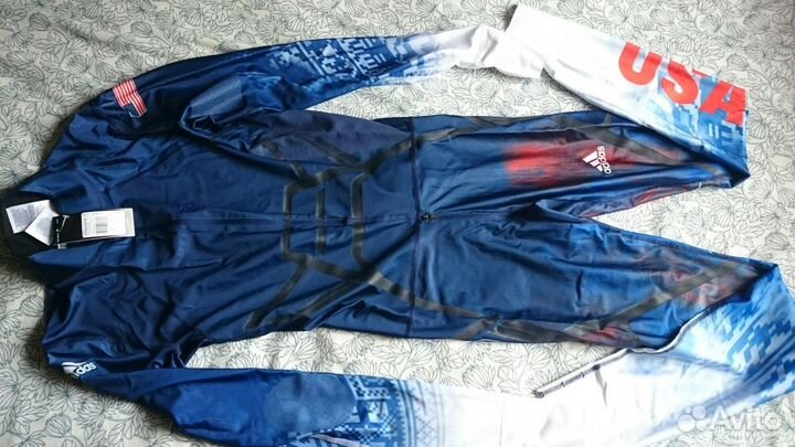 Лыж.Гоночный комбинизон adidas Сборной США 48-50