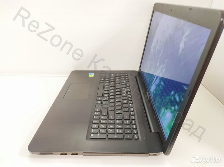 Игровой ноутбук asus, 4 ядра, SSD, 17 дюймов