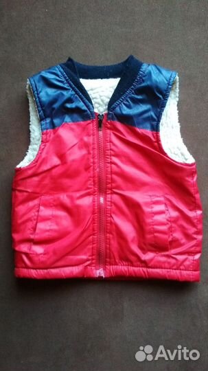 Джинсы и жилет