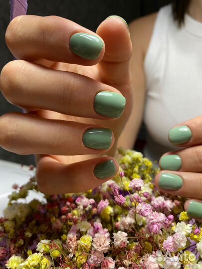Маникюр с покрытием гель лак
