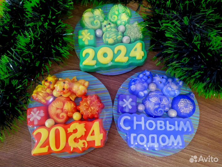 Мыло ручной работы дракончик