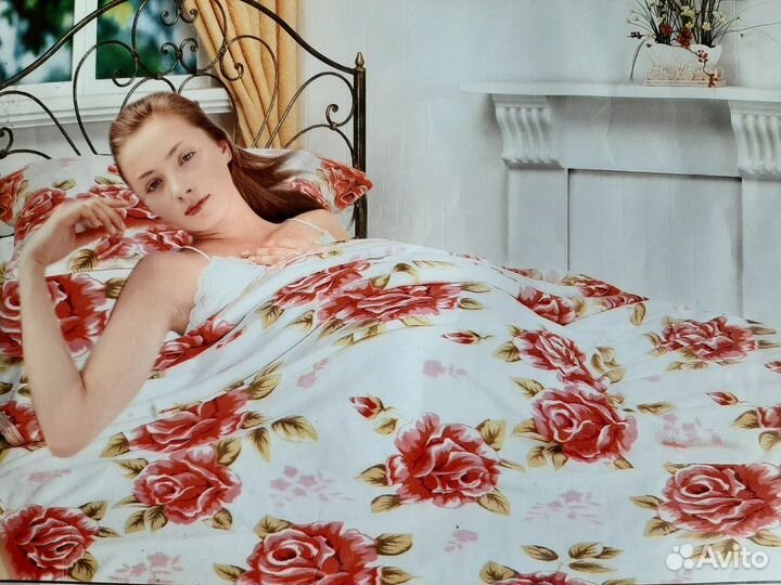 Плед 200х240 меховой новый в упаковке