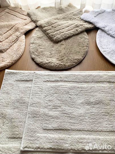 Наборы ковриков для ванной и туалета