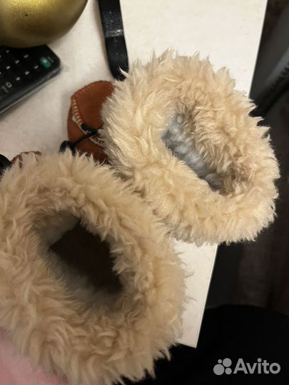 Пинетки зимние из овчины