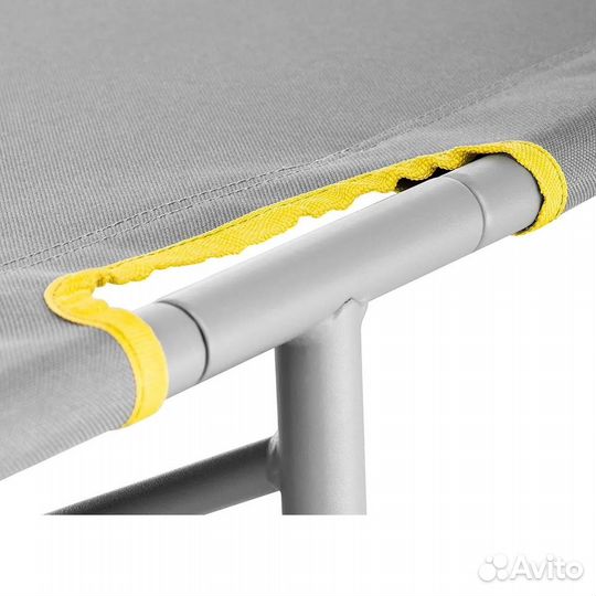 Кровать походная зеленый/серый Helios пр-во Тонар