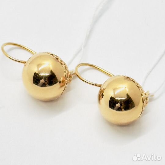 Золотые серьги