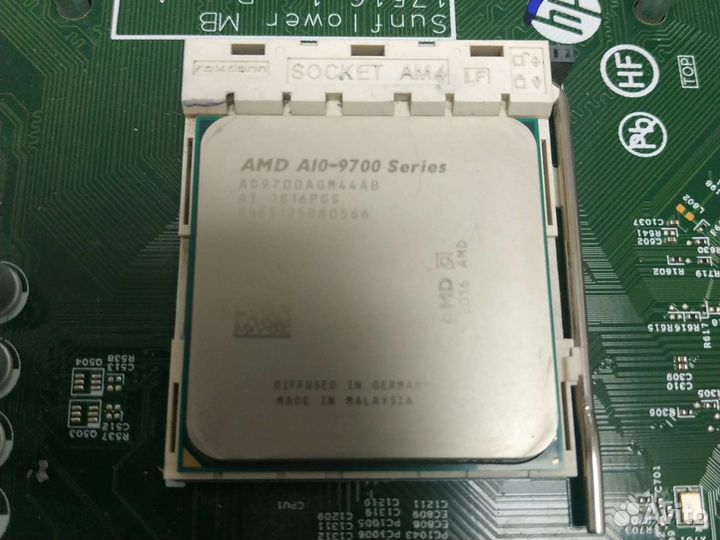 Процессор AMD A10-9700 видеокарта radeon r5 hp