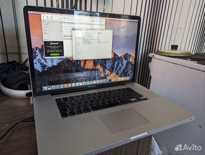 Macbook pro 17 2010