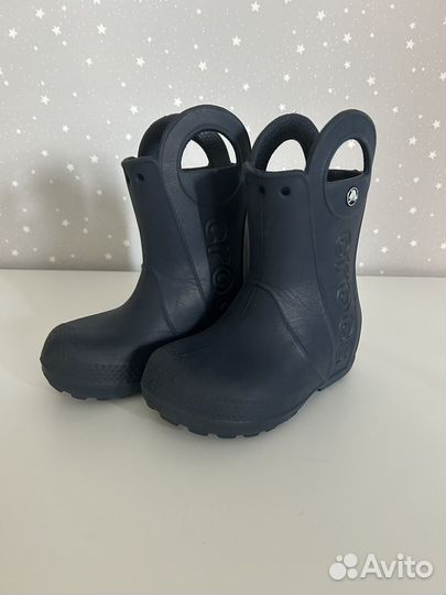 Детские сапоги Crocs размер С8