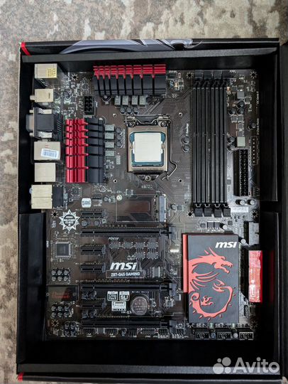 MSI Z87-G45 gaming +Intel Core i5-4570 3.2GHz + Co