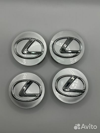 Заглушки диска Лексус/Колпачки цо диска Lexus 62мм