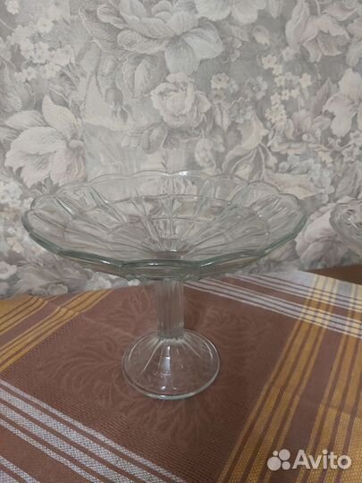 Конфетница на ножке СССР