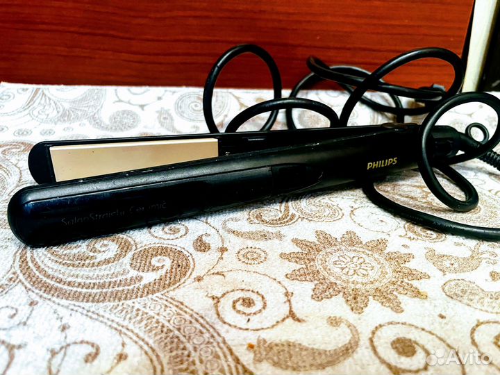 Плойка/выпрямитель/утюжок philips hp8341