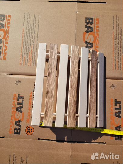 Подголовник из липы термо для бани