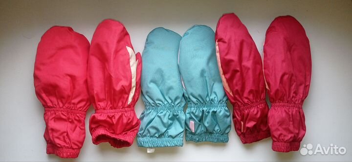 Варежки детские