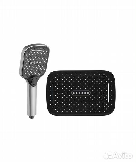 Набор леек тропическая + ручная Hansen HT3020-3 графит